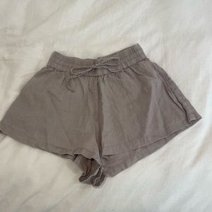 OYSHO brown shorts